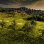 foto magie - Potcoava foto Potcoava, lumina magica de apus